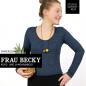 Preview: Papierschnittmuster Body Frau Becky XS-XL