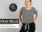 Preview: Papierschnittmuster Knotenshirt Frau Bille XS-L