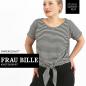 Preview: Papierschnittmuster Knotenshirt Frau Bille XS-L