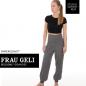 Preview: Papierschnittmuster Yogahose Frau Geli XS-XXL