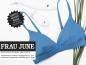 Preview: Papierschnittmuster Bikinitop Frau June XS-XXL