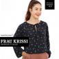 Preview: Papierschnittmuster Bluse mit Band Frau Krissi XS-XXL