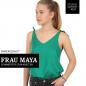 Preview: Papierschnittmuster Sommertop zum Knoten Frau Maya  XS-L