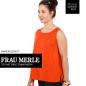 Preview: Papierschnittmuster ärmelloses Top Frau Merle XS-XXL