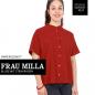 Preview: Papierschnittmuster Kurzarmbluse Frau Milla XS-XL