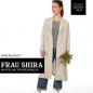 Preview: Papierschnittmuster Sommermantel Frau Shira XS-XXL