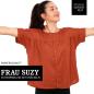 Preview: Papierschnittmuster Kurzarmbluse Frau Suzy XS-XXL