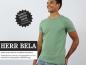 Preview: Papierschnittmuster Shirt Herr Bela S-XXL