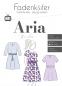 Preview: Papierschnittmuster Kleid Aria Gr. 74-164