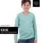 Preview: Papierschnittmuster Basicshirt mit V Erik Gr. 86-152
