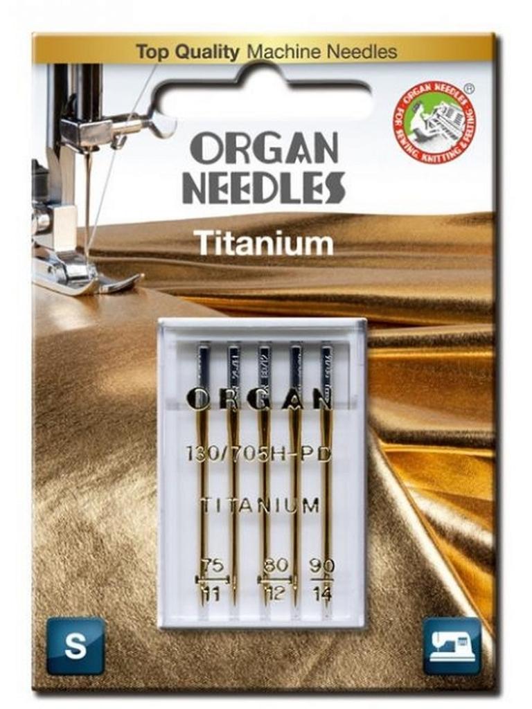 Nähmaschinennadeln Titanium 75-90 5Stk.