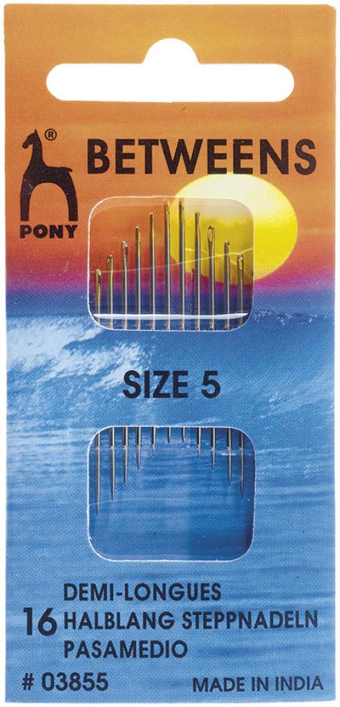 Nähnadeln halblang No.5 16Stk.