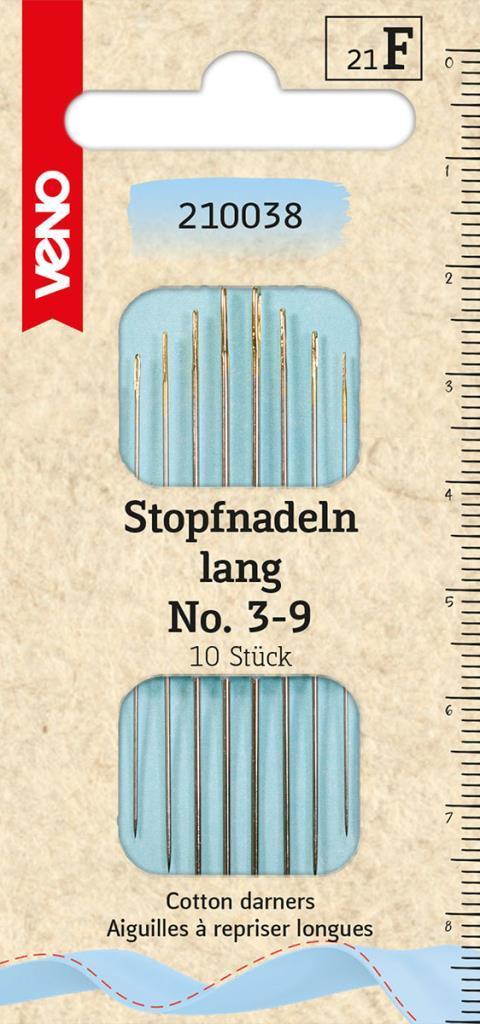 Stopfnadeln No.3-9 10Stk.