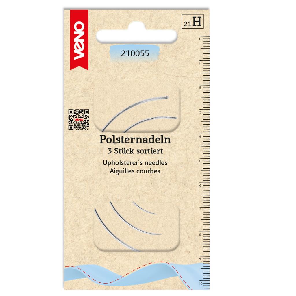Polsternadeln gebogen No.2-5 3Stk.