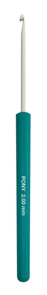 Häkelnadel 2mm Alu mit Griff