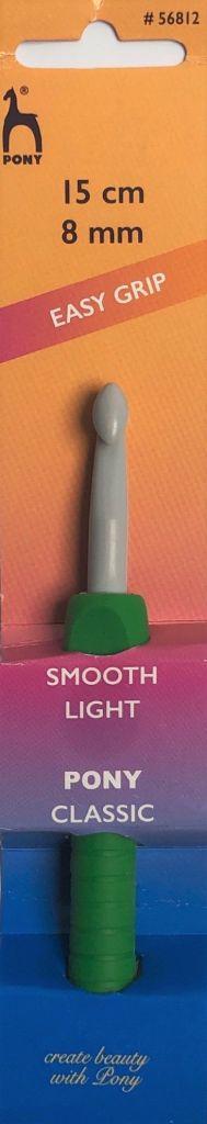 Häkelnadel 8mm mit Soft-Griff