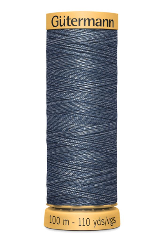 Jeansfaden No.80 100m jeansblau meliert