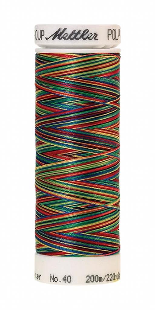 Maschinen-Stickfaden Poly Sheen® multi 200m Verlauf bunt