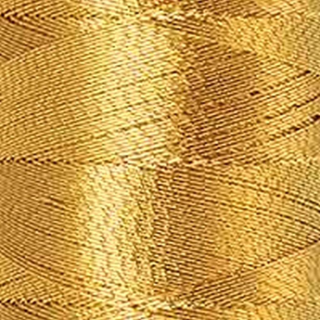 Preview: Maschinen-Stickfaden Metallic 100m antikgold