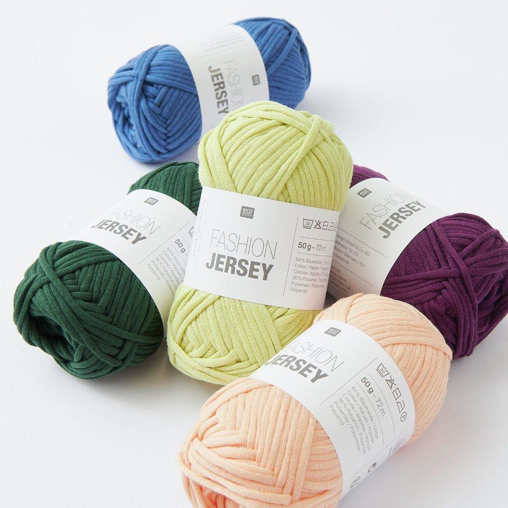 Fashion Jersey Garn Baumwollmix 50g uni