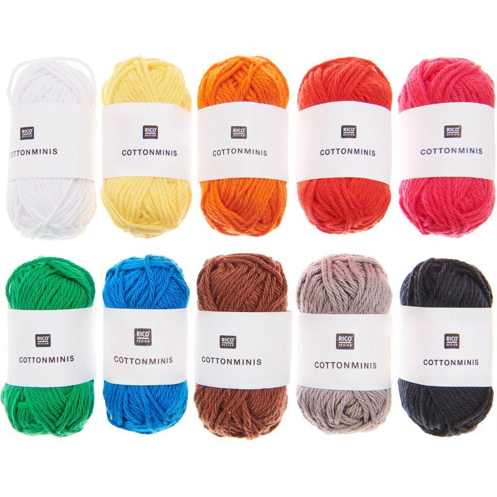 Baumwollgarn Minis 10x10g Classic