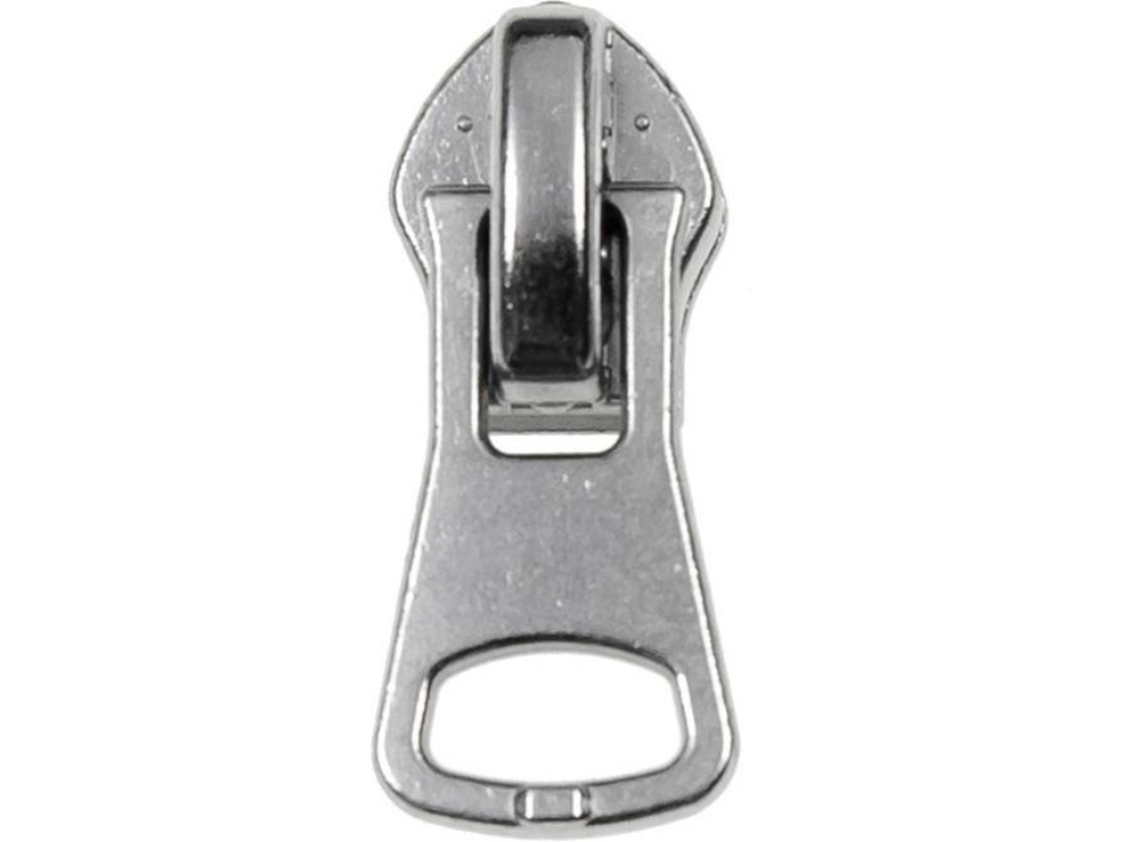 Zipper Endlos-Reißverschluss S80 metallic silber