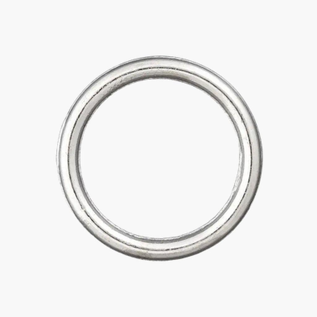 Metall-Ring silber 15-40mm wählbar!