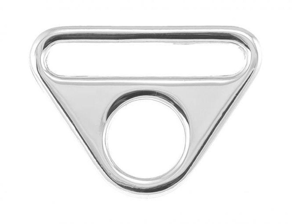 O-Ring mit Steg 40mm silber glänzend