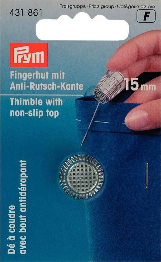 Fingerhut Anti-Rutsch 15mm