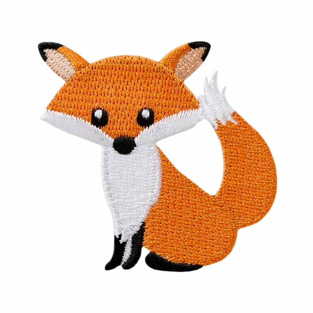 Bügelbild Applikation Fuchs