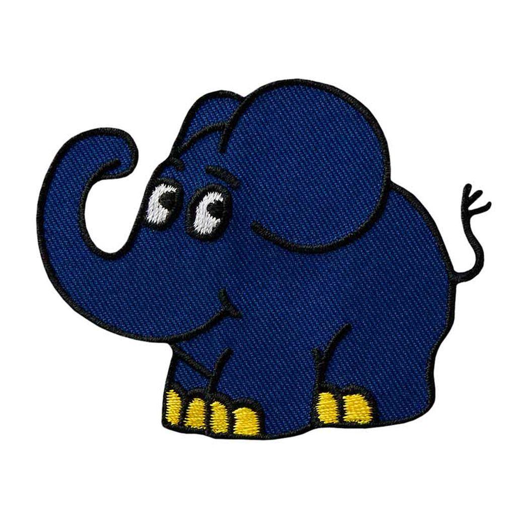 Bügelbild Applikation Die Maus Elefant