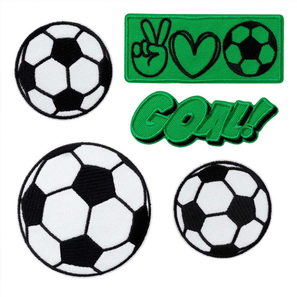 Applikation Motivset XXL für Schultüten Shirts Fußball