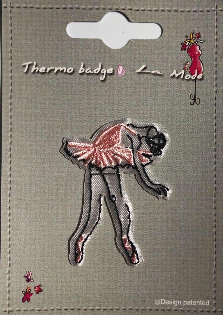 Bügelbild Applikation Ballerina I