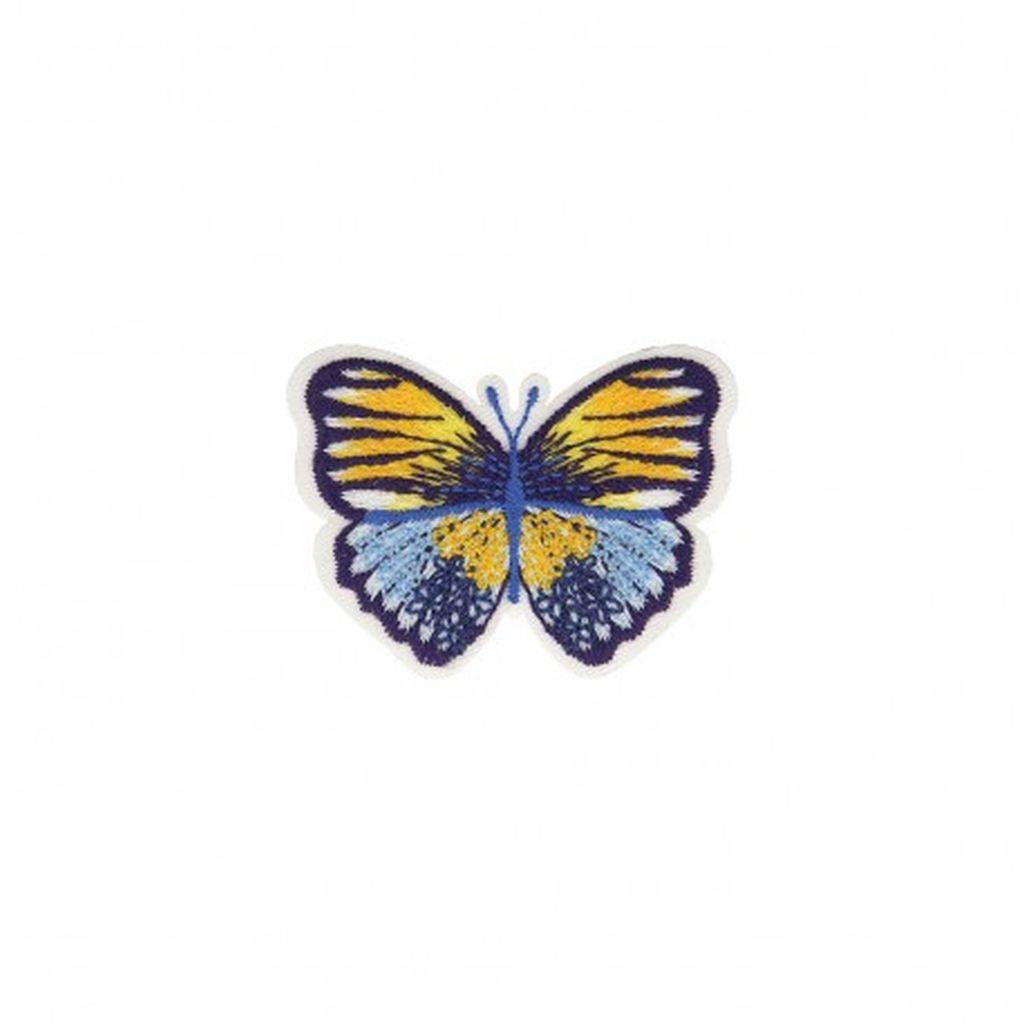 Bügelbild Applikation Schmetterling