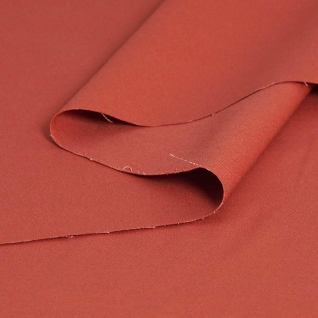 Baumwoll-Stretch Peach Finish mango rostorange