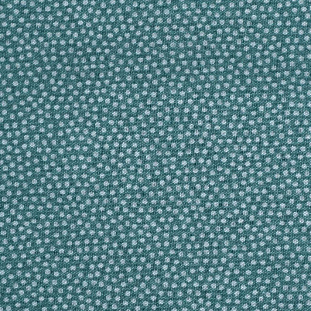 Baumwollstoff Dottys Punkte smaragdgrün