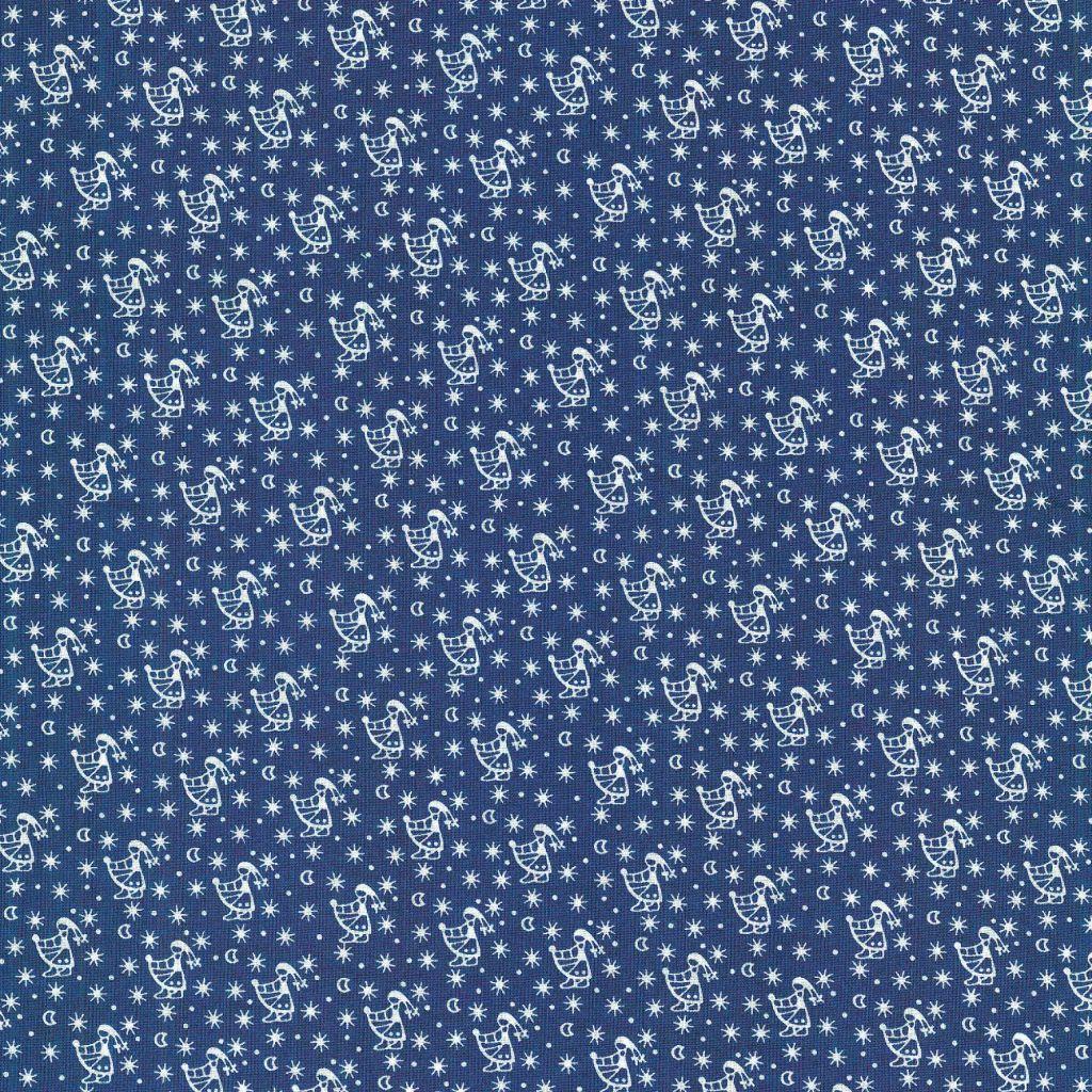 Baumwollstoff Klassiker Sterntaler blau – Westfalenstoffe