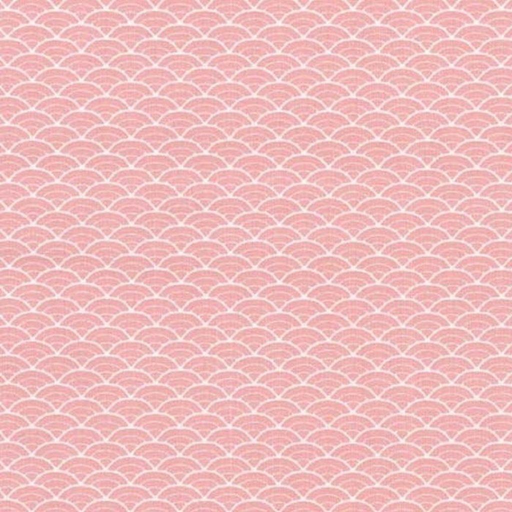 Baumwollstoff Kyoto Welle rosa – Westfalenstoffe