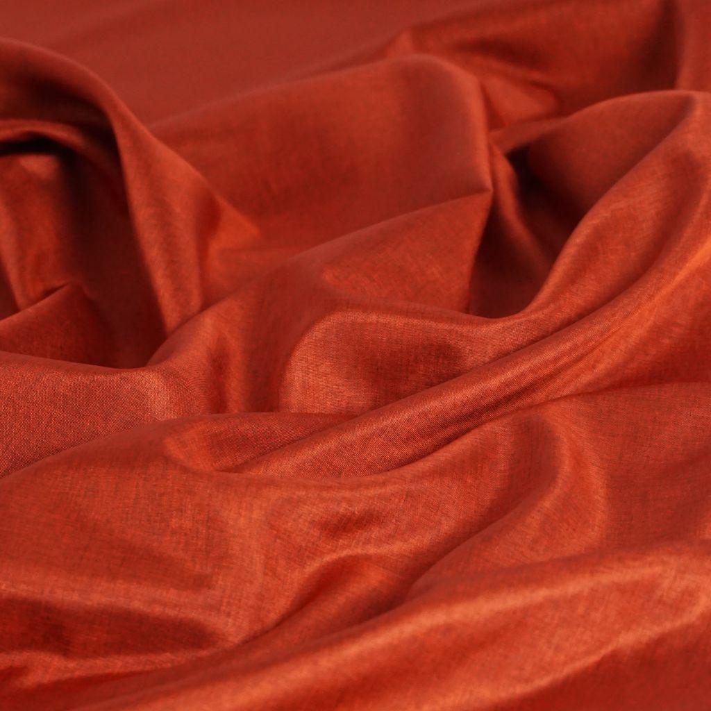 Futterstoff rostrot melange – Venezia