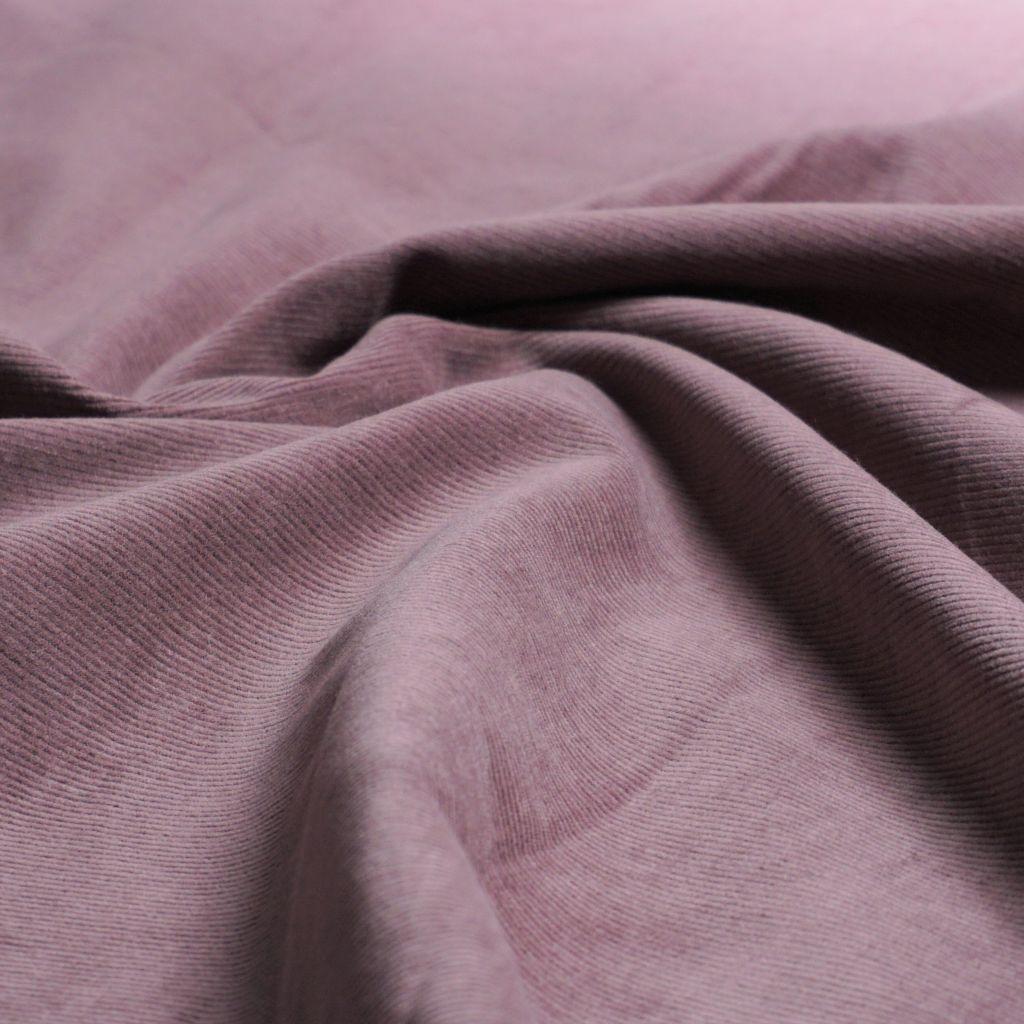 Feincord Baumwolle rose taupe