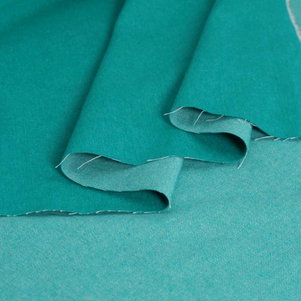 Jeans Denim regular washed karibik grün