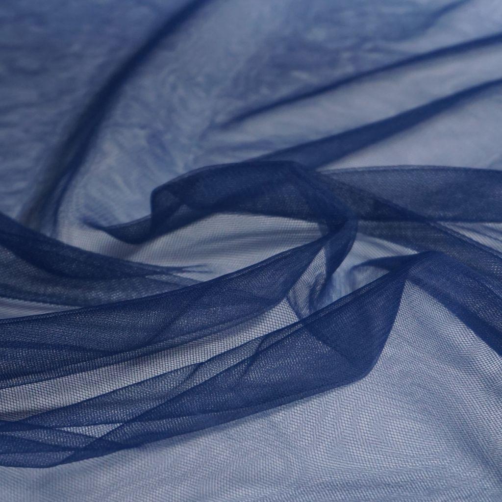 Soft-Tüll weicher Feintüll dunkelblau