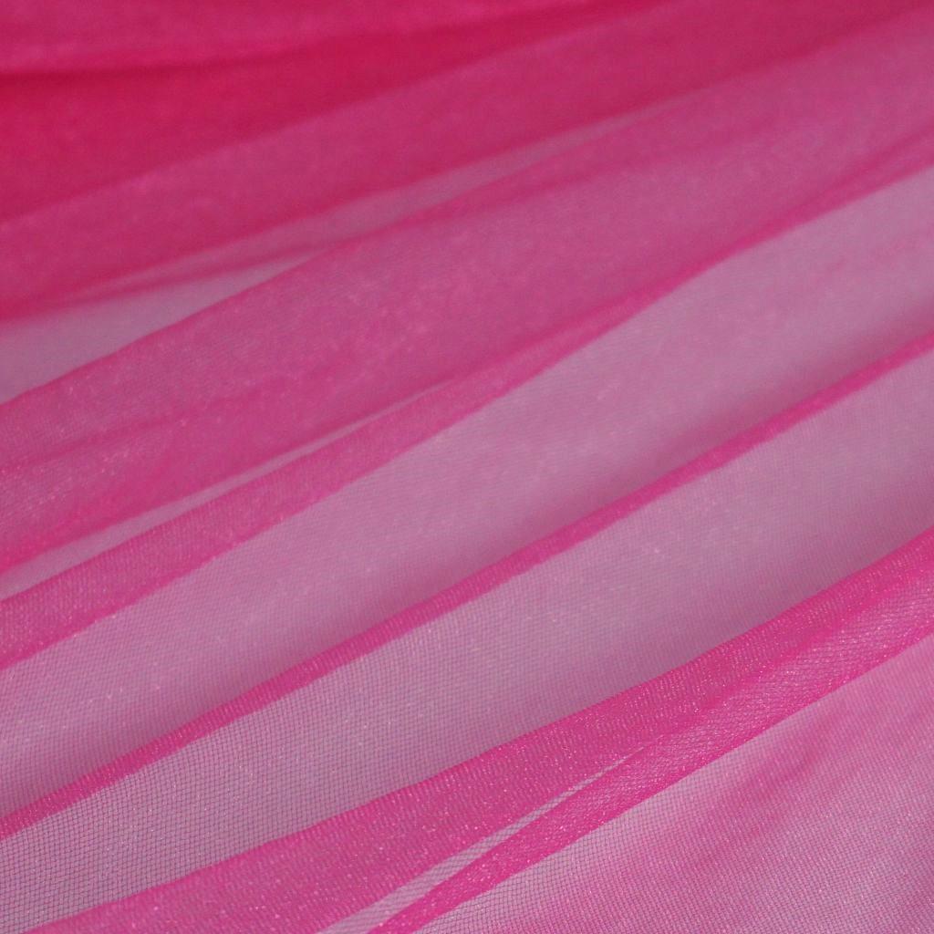 Soft-Tüll weicher Feintüll shiny fuchsia pink