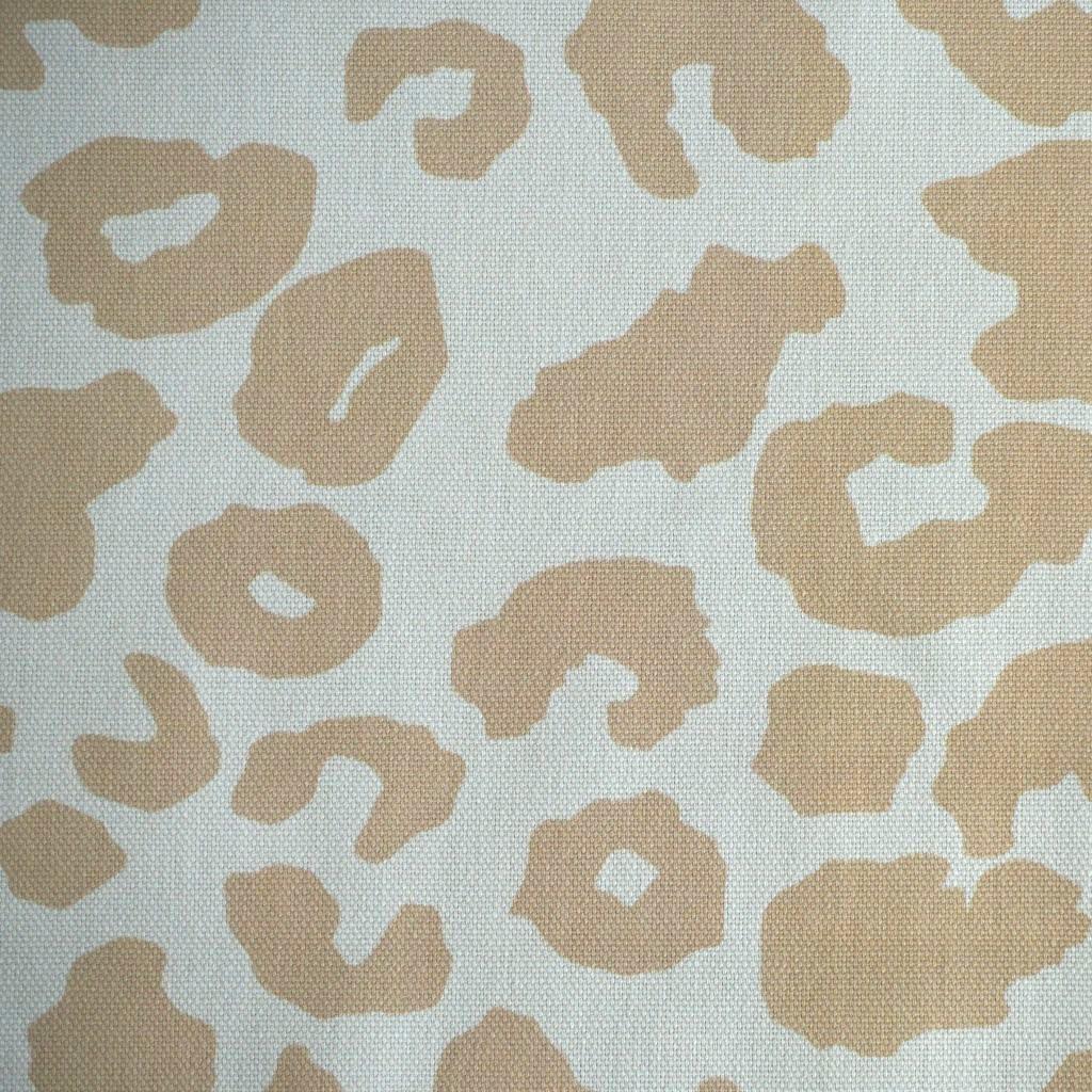 Dekostoff Canvas Leoprint beige creme