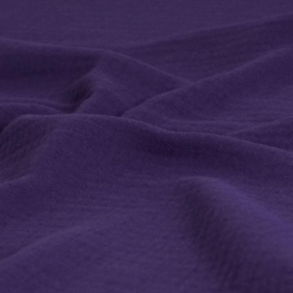 Musselin Double Gauze uni lila