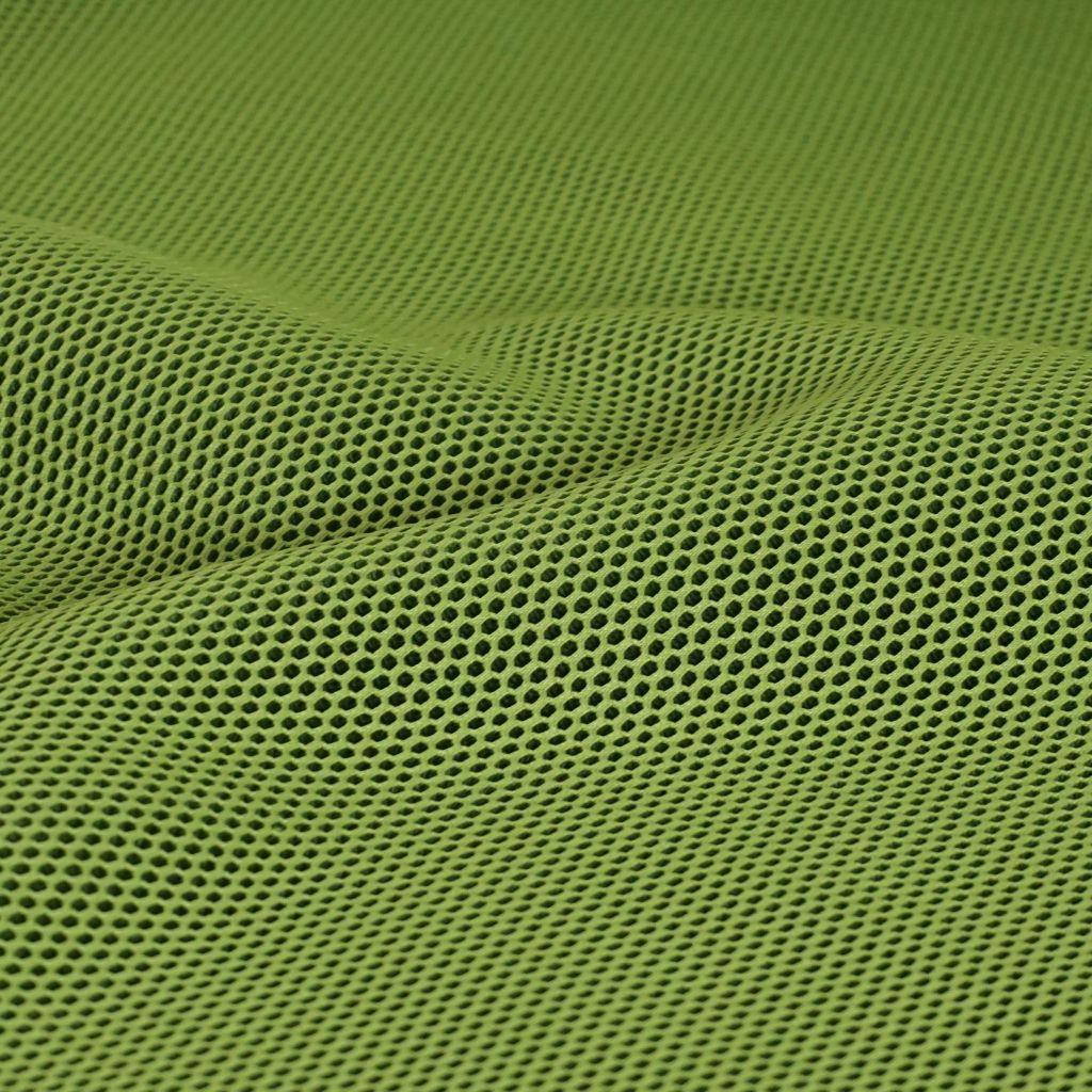 3D-Stoff mit Netzoptik grün