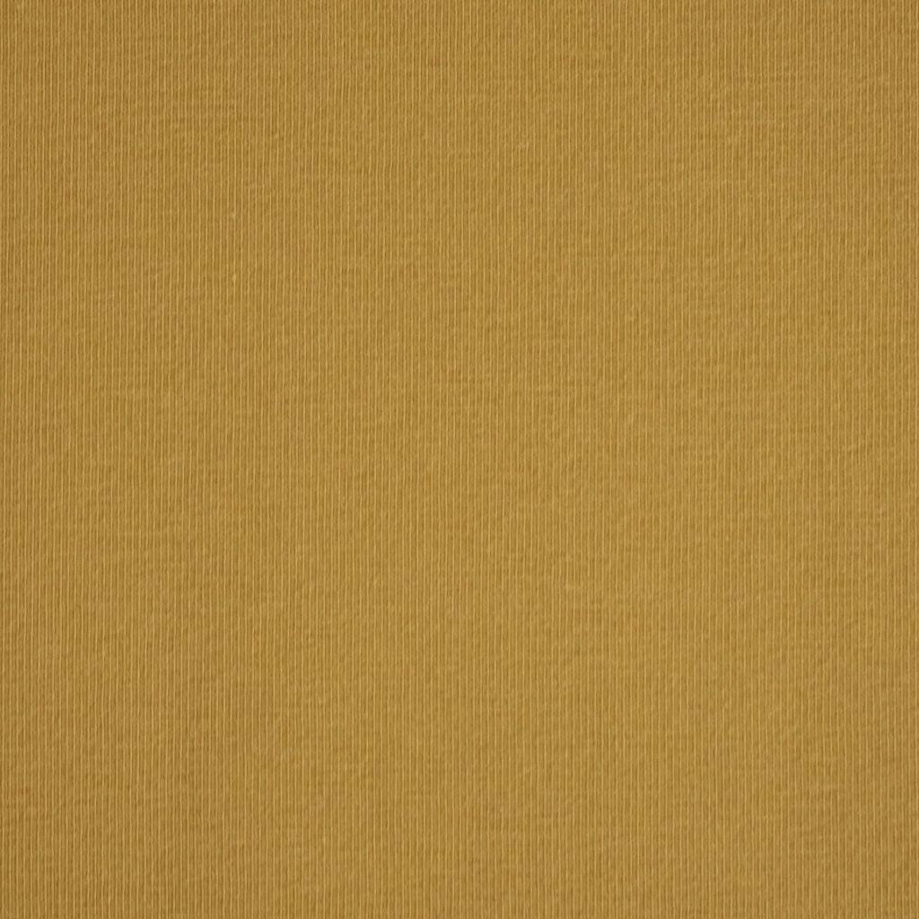 Singlejersey uni aus Baumwolle golden - Bio