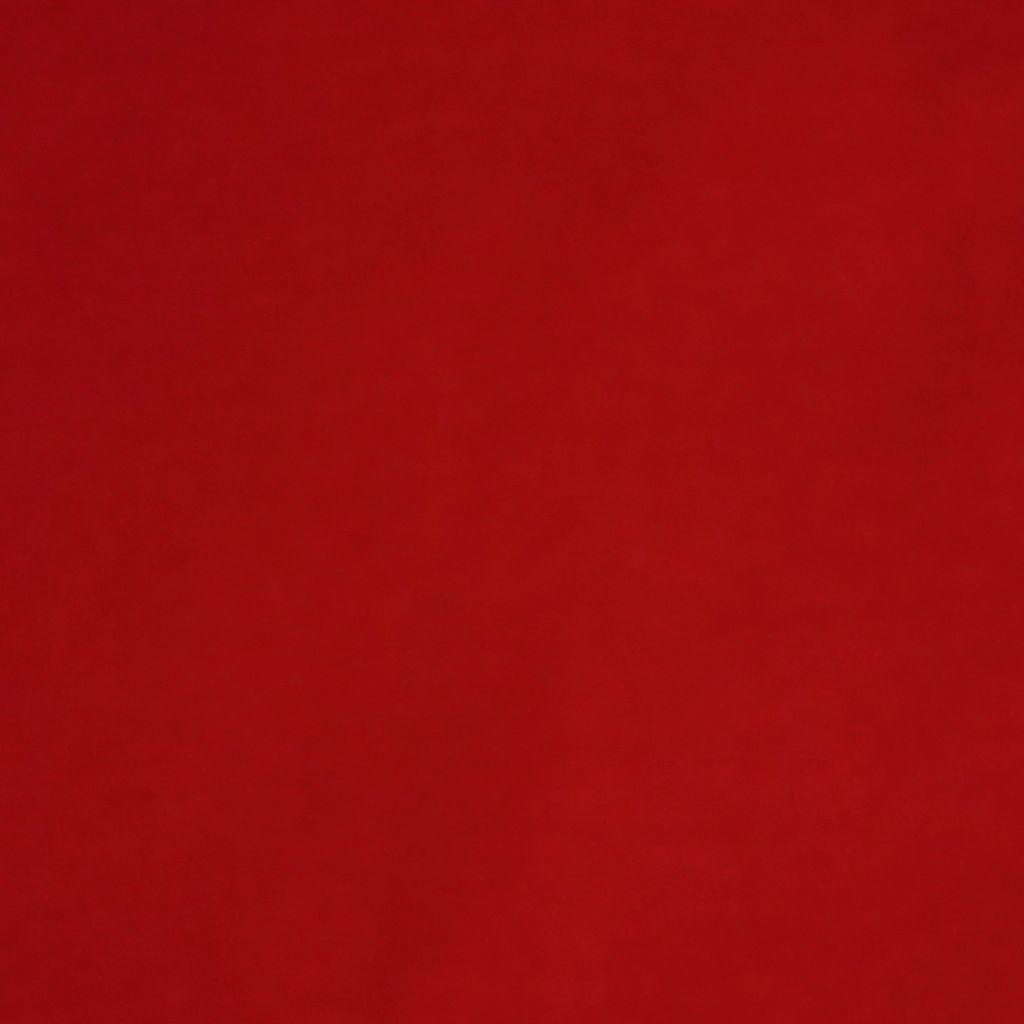 Singlejersey uni aus Baumwolle rot - Bio