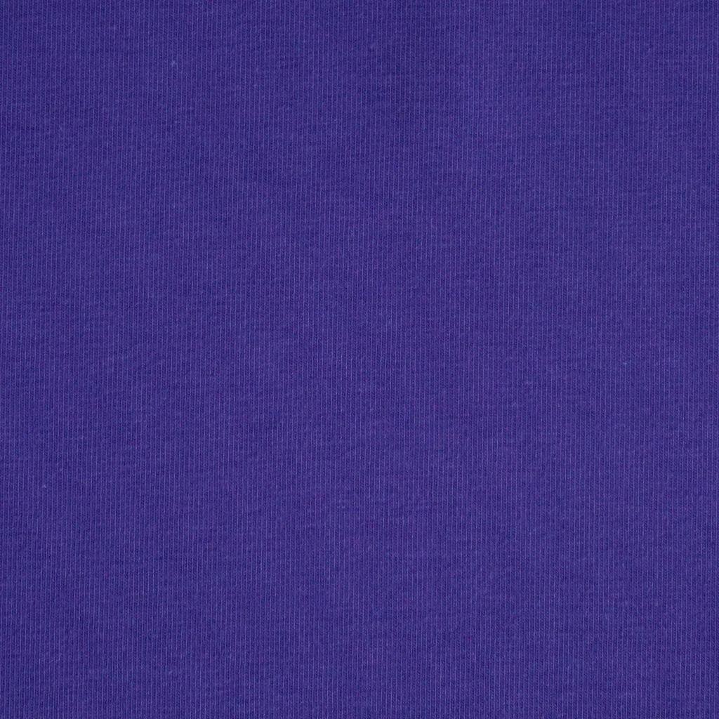 Singlejersey uni aus Baumwolle lila - Bio