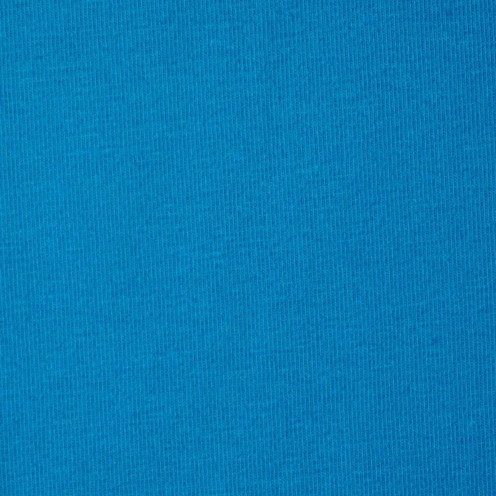 Singlejersey uni aus Baumwolle türkis - Bio
